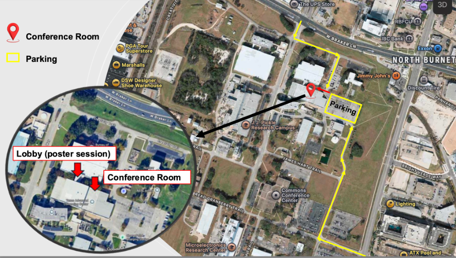 ROC 1.603 Seminar Room at UT Austin PRC